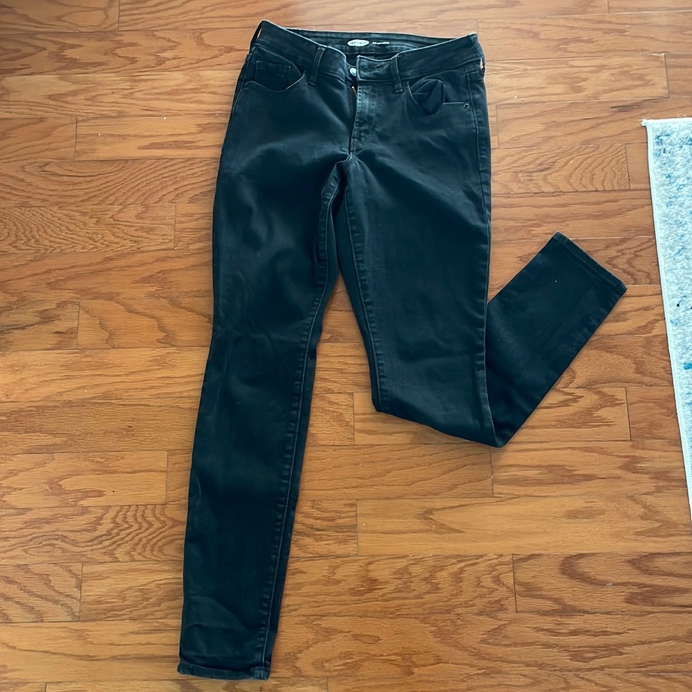 Old Navy Pop Icon Skinny Jeans - 4 Long, Black